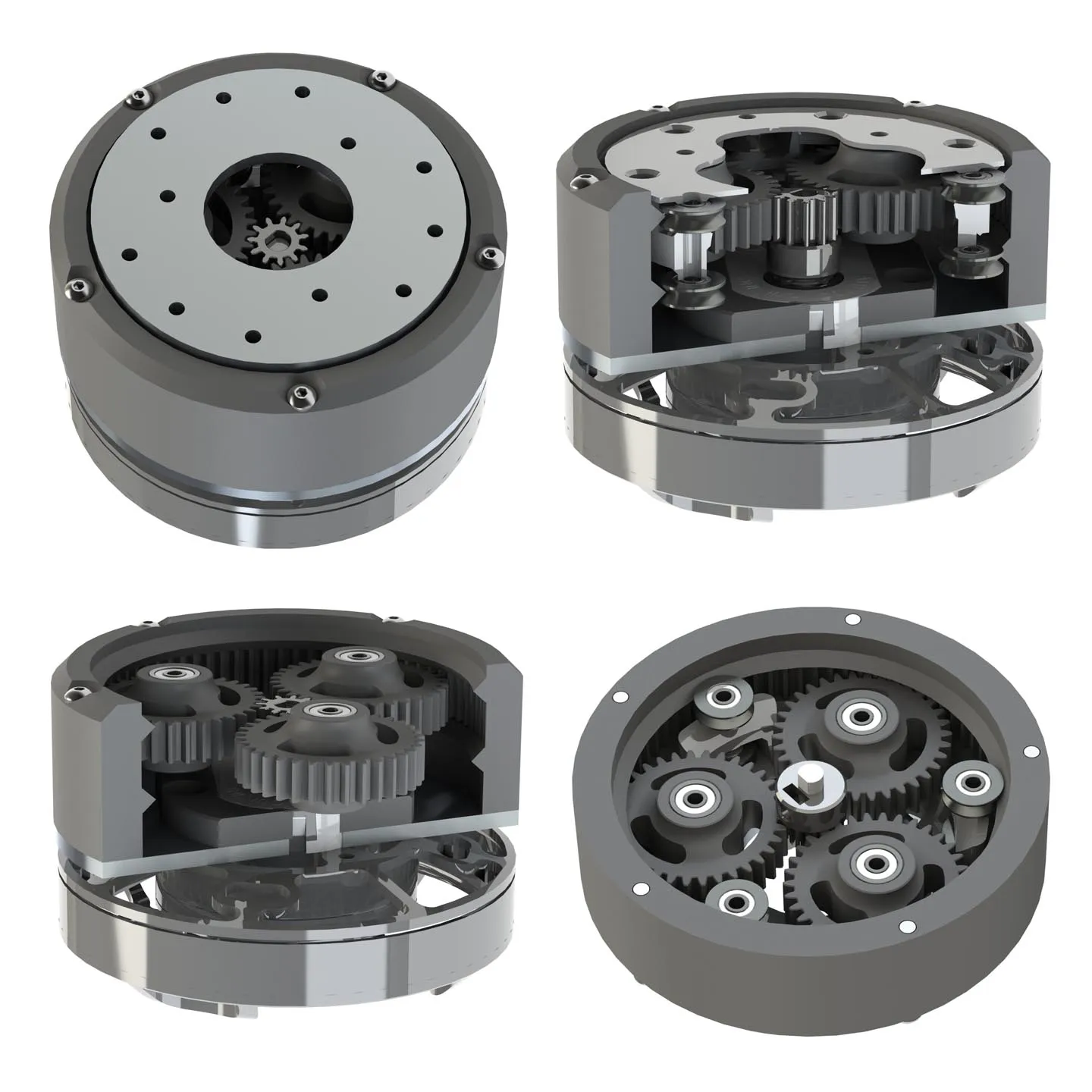 Actuator CAD model for a quadruped robot